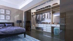 SB Design Square walk-in closet