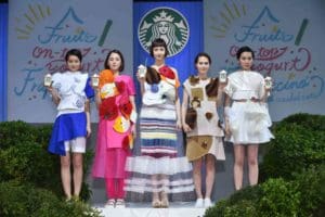 Starbucks Japan Frappuccino Fashion Show