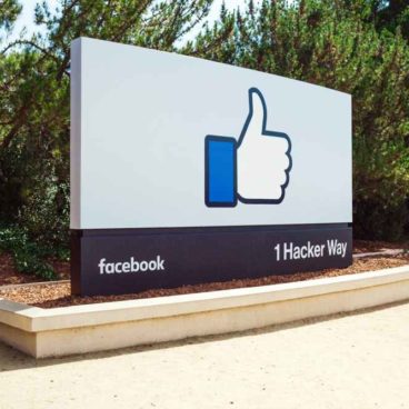 Facebook Headquarters Front Sign