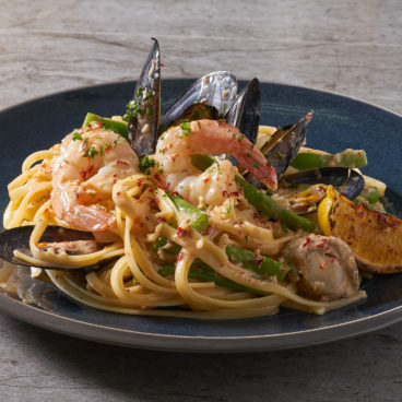 Spicy Seafood Medley Pasta 2